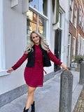 GILET ROSALEE ZWART MET LUREX LOFTY MANNER