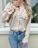 BLOUSE ROSA BEIGE