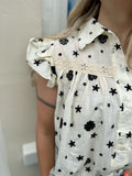 BLOUSE SARINA OFFWHITE PRINT