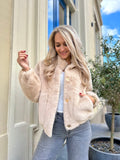 FAUX FUR JAS LINA BEIGE