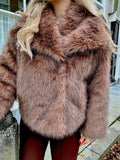 JAS HAILEY BRUIN FAUX FUR