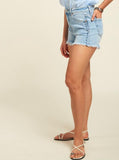 SHORT LEAH DENIM BLAUW