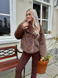 JAS HAILEY BRUIN FAUX FUR