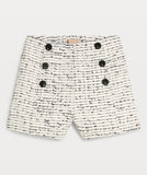 SHORT NATALIA HIGH RISE WIT BLAUW JOSH V