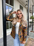 BLAZER JAZZY ROEST PRINT STUDIO AMAYA