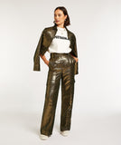 BROEK ALI STRAIGHT FIT METALLIC JOSH V