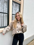 TRUI SOPHIE HARTJES BEIGE ZWART