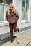 JAS HAILEY BRUIN FAUX FUR