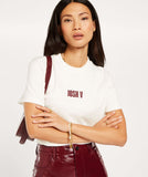 T-SHIRT DORIE LOGO BORDEAUX JOSH V