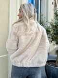 FAUX FUR JAS LINA BEIGE