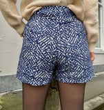 SHORT JILES PRINT BLAUW LOFTY MANNER