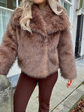 JAS HAILEY BRUIN FAUX FUR