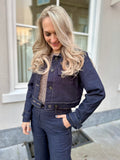 JASJE CHARLIE DONKERBLAUW DENIMLOOK