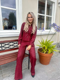 PANTALON LICIA BORDEAUX ROOD STUDIO AMAYA