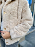 FAUX FUR JAS LINA BEIGE