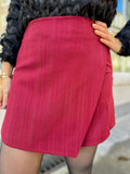 SKORT ROSIE BORDEAUX ROOD