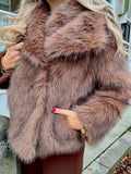 JAS HAILEY BRUIN FAUX FUR