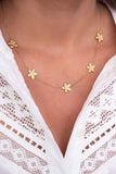 KETTING ISLAND MET 5 BLOEMEN MY JEWELLERY