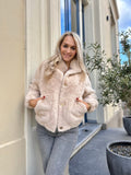 FAUX FUR JAS LINA BEIGE