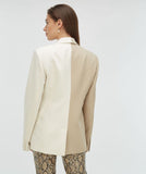 BLAZER SUUS TWEEKLEURIG ECRU BEIGE JOSH V