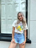 T-SHIRT CROPPED SICILY LEMON