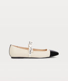 BALLERINA FIARY MET CAP TOE ECRU JOSH V