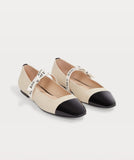 BALLERINA FIARY MET CAP TOE ECRU JOSH V