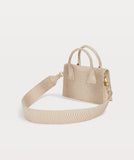 TAS YENTIL MET SLANGENPRINT ASH BEIGE JOSH V