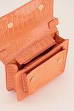 TAS CROCO ZALM ORANJE MY JEWELLERY